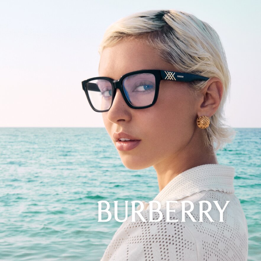 Burberry occhiali da vista donna