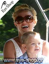  Britney-Spears con occhiali da sole Dsquared DQ 0019