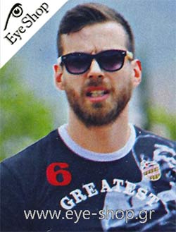  Giorgos Balomenos wearing sunglasses Artwood Milano Bambooline 1 MP200