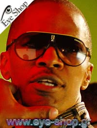  Jamie-Foxx con occhiali da sole Carrera CHAMPION