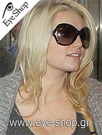  Jessica-Simpson con occhiali da sole Gucci 3509