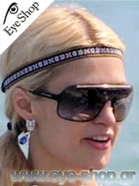  Paris-Hilton con occhiali da sole Dolce Gabbana 2068