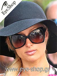  Paris-Hilton con occhiali da sole Tom Ford tf 175 nico