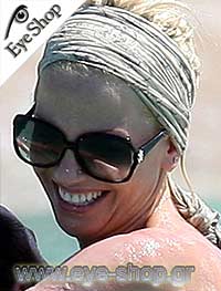  Sarah-Harding con occhiali da sole Roberto Cavalli 504 Danubrite