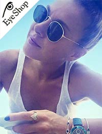  Tamta wearing sunglasses Brixton BS0035 Hartwell