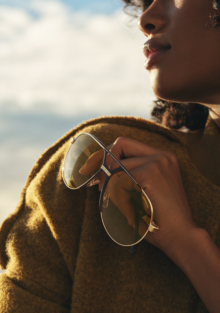 Carrera 1089/S — occhiali da sole aviator da donna FW26, Eye-Shop