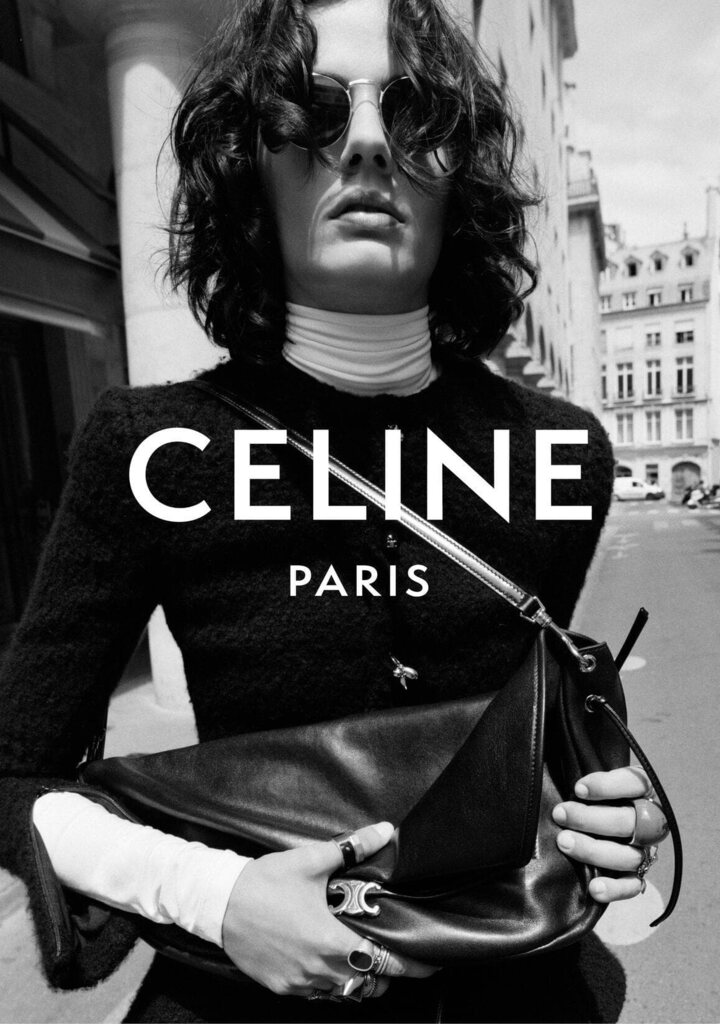 Celine Paris — occhiali da sole con aste signature, stile parigino, Eye-Shop