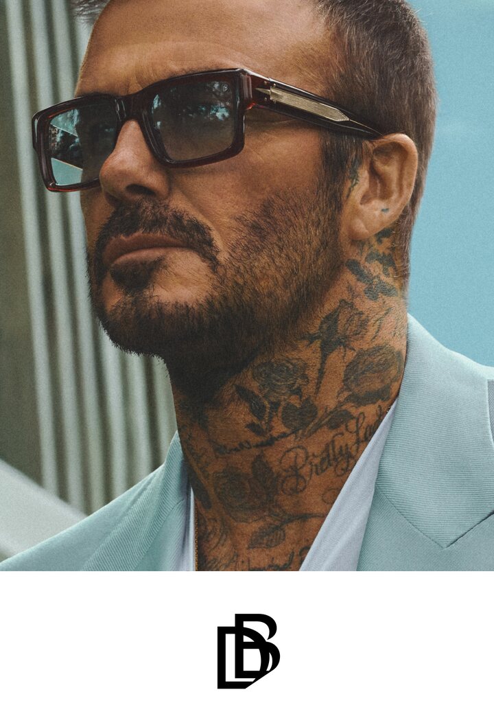 David Beckham DB 7159S — occhiali da sole con montatura in acetato premium, Eye-Shop