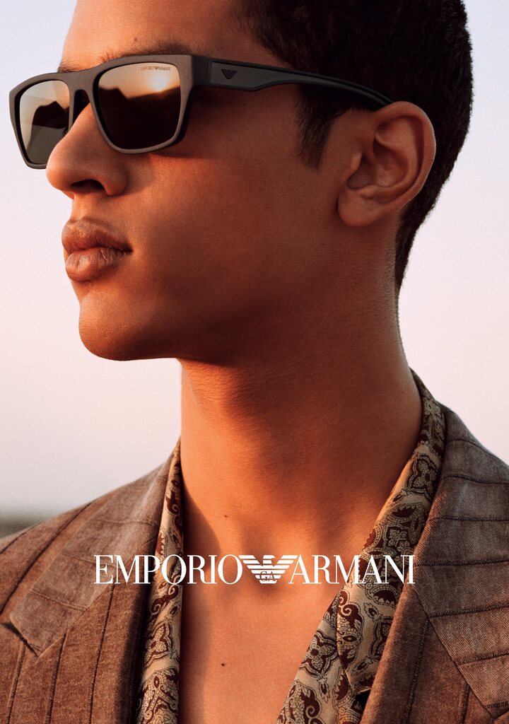 Emporio Armani EA4267 — occhiali da sole da uomo con montatura squadrata, Eye-Shop