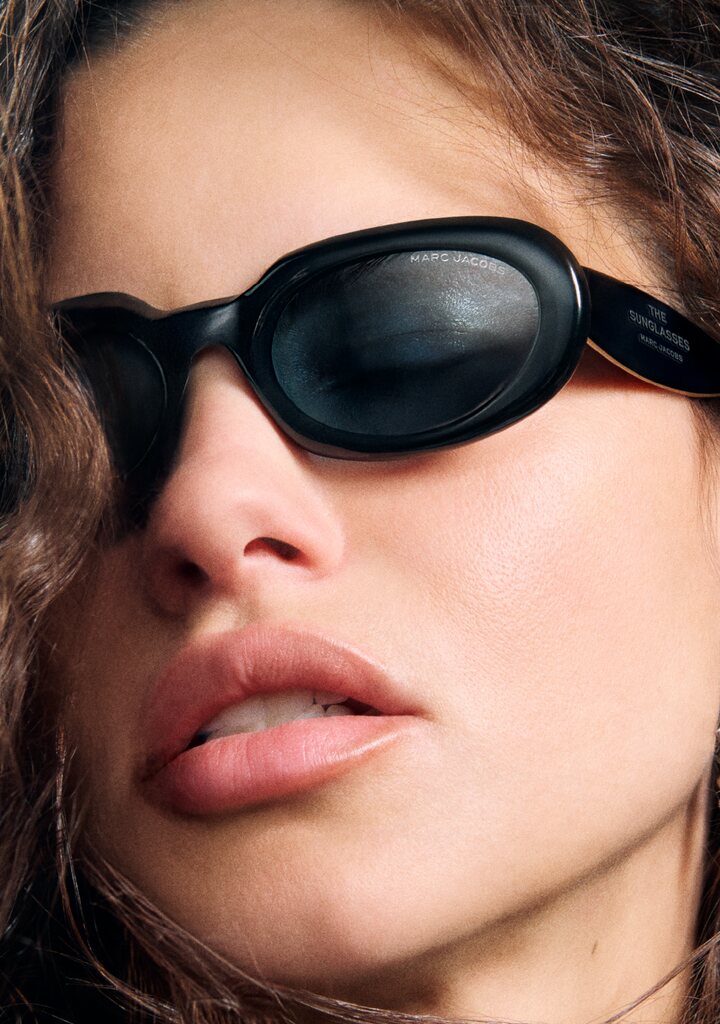 Marc Jacobs — occhiali da sole con montatura in acetato colorato, Eye-Shop
