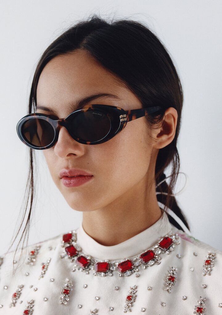 Miu Miu — occhiali da sole da donna con lenti 100% UV400, Eye-Shop