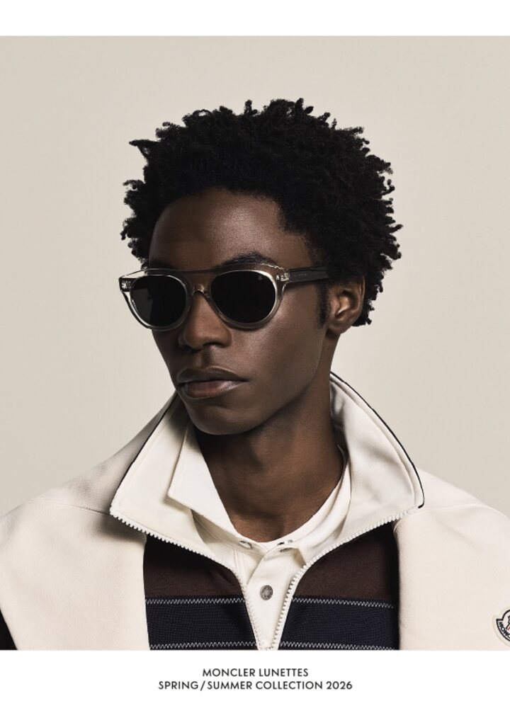 Moncler ME6022U — occhiali da sole con lenti 100% UV400 e logo gallo, Eye-Shop