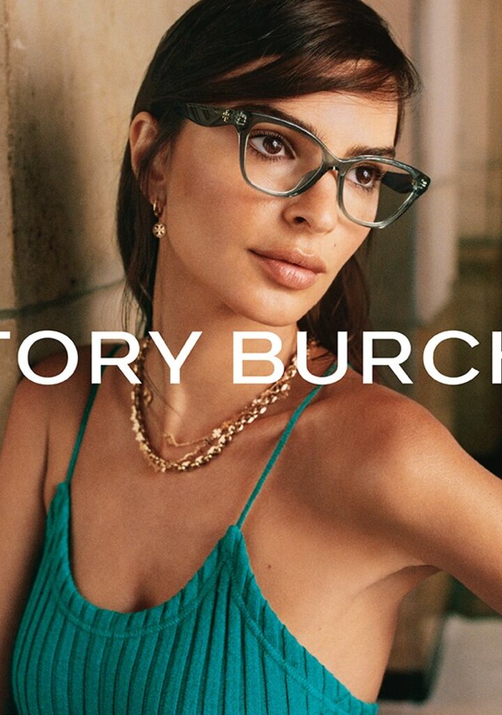 Tory Burch TY2170U — occhiali da vista da donna in acetato trasparente, Eye-Shop