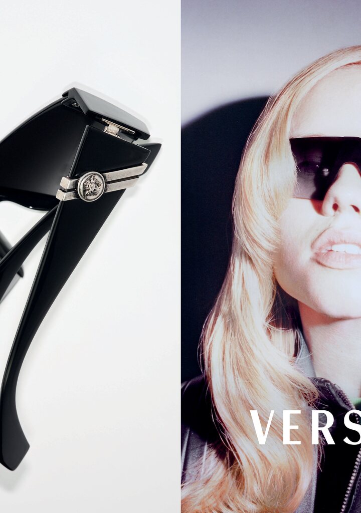 Versace VE4516 — occhiali da sole a mascherina con lenti 100% UV400, Eye-Shop