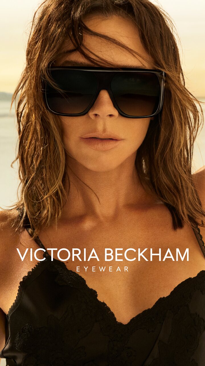 Victoria Beckham SS26 — Nuovi occhiali da sole editorial luxury                                                                                                                                                                                            — VICTORIA-BECKHAM