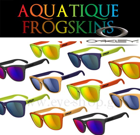 Oakley Frogskins sunglasses Aquatique                                                                                                                                                                                                                      — OAKLEY
