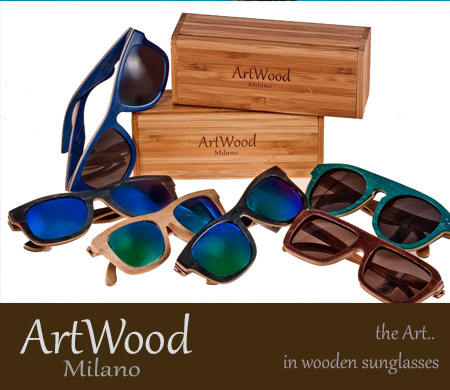 Artwood-Milano bamboo sunglasses - wooden                                                                                                                                                                                                                  — ARTWOOD-MILANO
