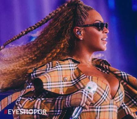 Η Beyonce με γυαλιά ηλίου Burberry