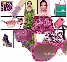 Dolce Gabbana fluo sunglasses                                                                                                                                                                                                                              — DOLCE-GABBANA
