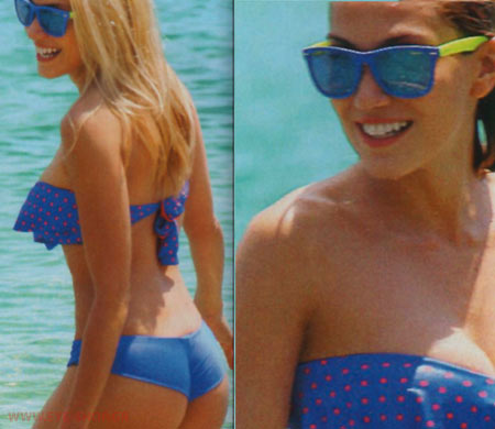 Elena Papavasileioy wearing Pepe Jeans sunglasses                                                                                                                                                                                                          — PEPE-JEANS