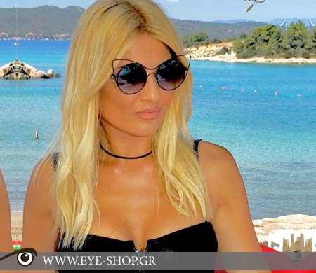 Fei Skorda wearing Charlie Max sunglasses                                                                                                                                                                                                                  — CHARLIE-MAX