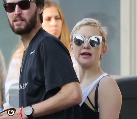 H Kate Hudson με γυαλιά ηλίου Fendi