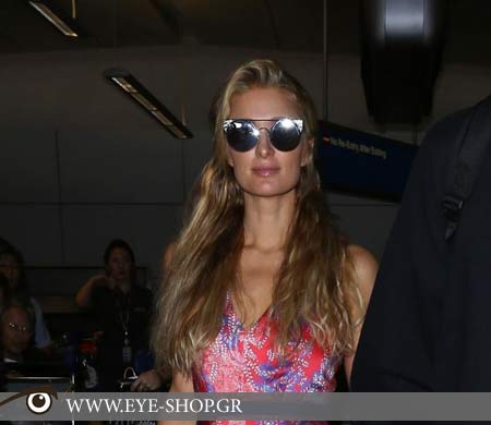 Paris is back in LA wearing Bulgari sunglasses                                                                                                                                                                                                             — BULGARI