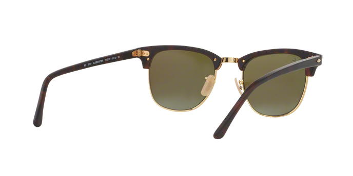 Rayban 3016 Clubmaster 114517 blu 360 visione
