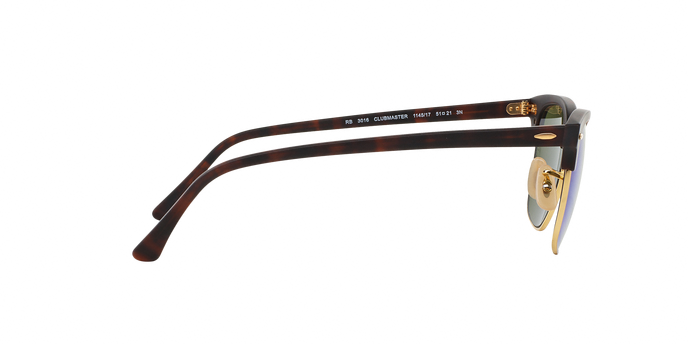 Rayban 3016 Clubmaster 114517 blu 360 visione