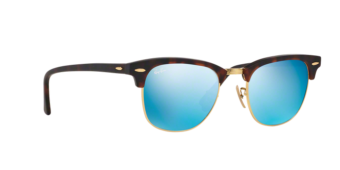 Rayban 3016 Clubmaster 114517 blu 360 visione