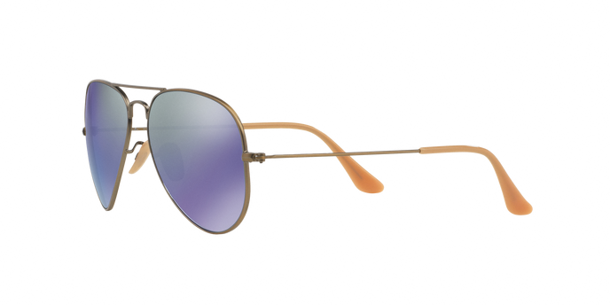 RayBan 3025 Aviator 16768 Blue 360 visione