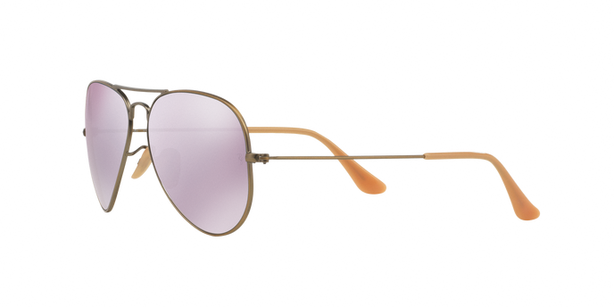 RayBan 3025 Aviator 1674K Lila 360 visione