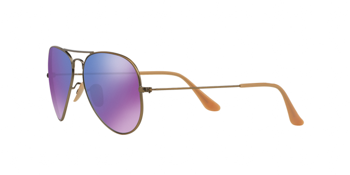 RayBan 3025 Aviator 1671M Viol 360 visione