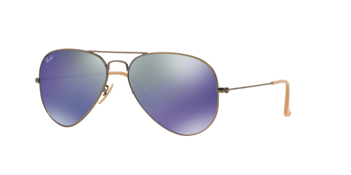 RayBan 3025 Aviator 16768 Blue 360 visione
