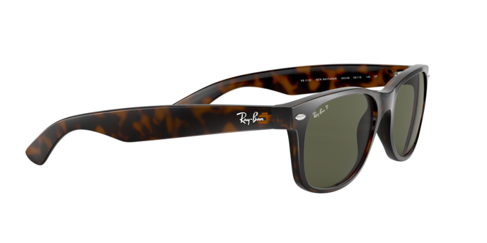 RayBan 2132 New Wayfarer 902/58 pol 360 visione