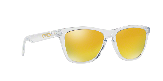 Oakley Frogskins 9013 A4 24k iri 360 visione