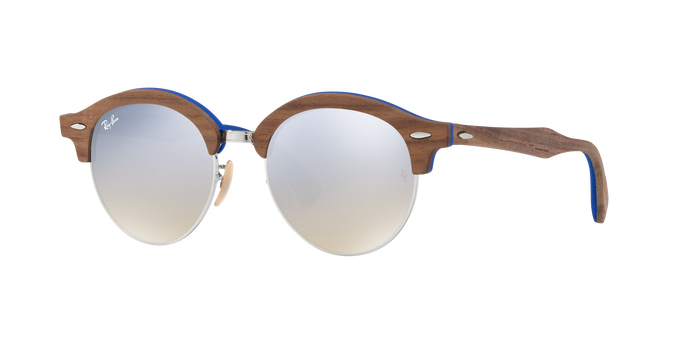 Rayban Clubround 4246M Wood 12179U 360 visione