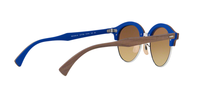 Rayban Clubround 4246M Wood 12179U 360 visione