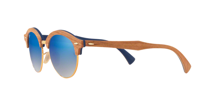 Rayban Clubround 4246M Wood 11807Q 360 visione
