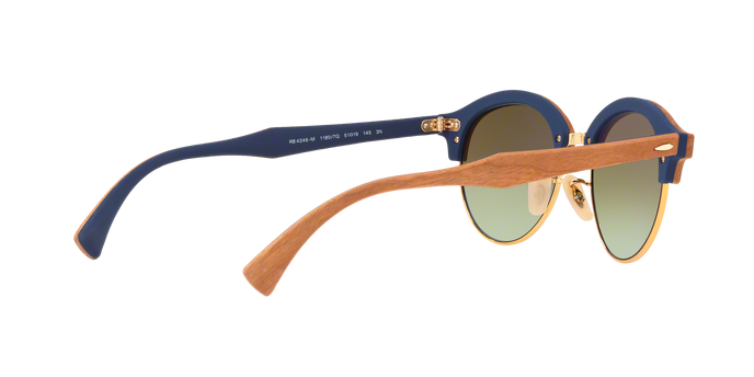 Rayban Clubround 4246M Wood 11807Q 360 visione