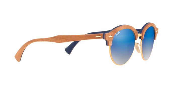 Rayban Clubround 4246M Wood 11807Q 360 visione