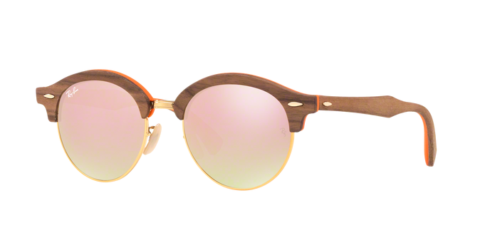 Rayban Clubround 4246M Wood 12187O 360 visione