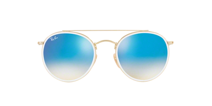 Rayban 3647N Round Double Bridge 001/4O 360 visione