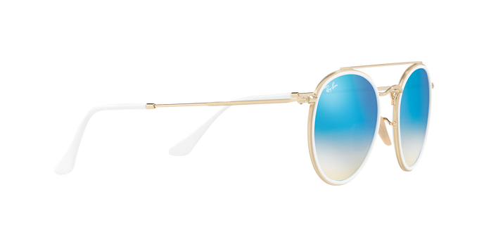 Rayban 3647N Round Double Bridge 001/4O 360 visione