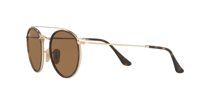 Rayban 3647N Round Double Bridge 001/57 pol 360 visione
