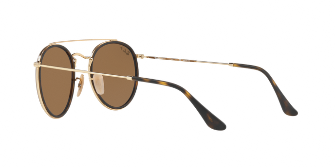 Rayban 3647N Round Double Bridge 001/57 pol 360 visione