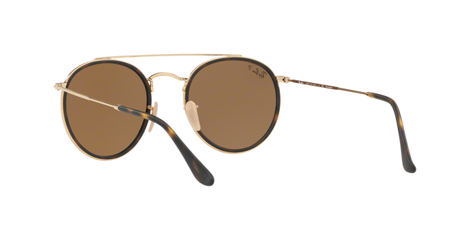 Rayban 3647N Round Double Bridge 001/57 pol 360 visione