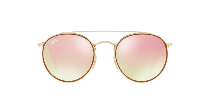 Rayban 3647N Round Double Bridge 001/7O 360 visione