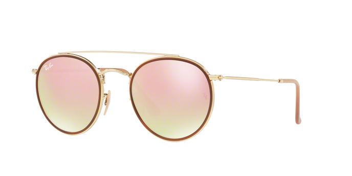 Rayban 3647N Round Double Bridge 001/7O 360 visione