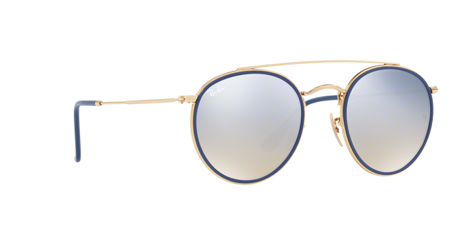 Rayban 3647N Round Double Bridge 001/9U 360 visione